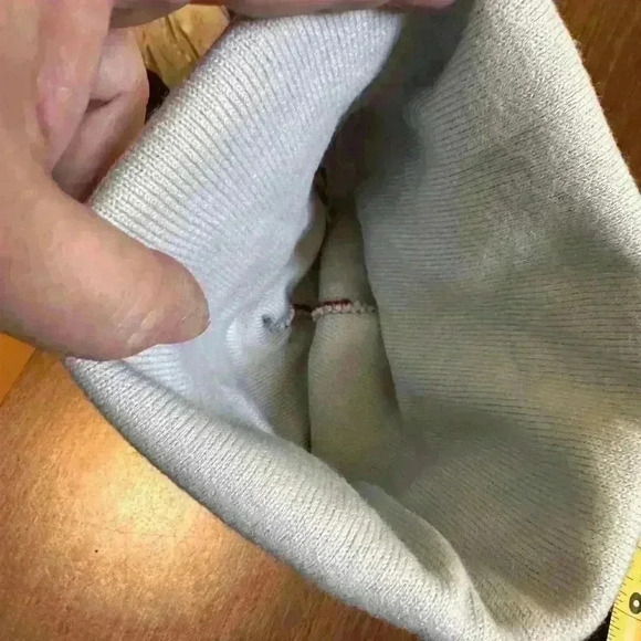 Aquinas Winter Knit Hat. Pompom - Picture 4 of 5